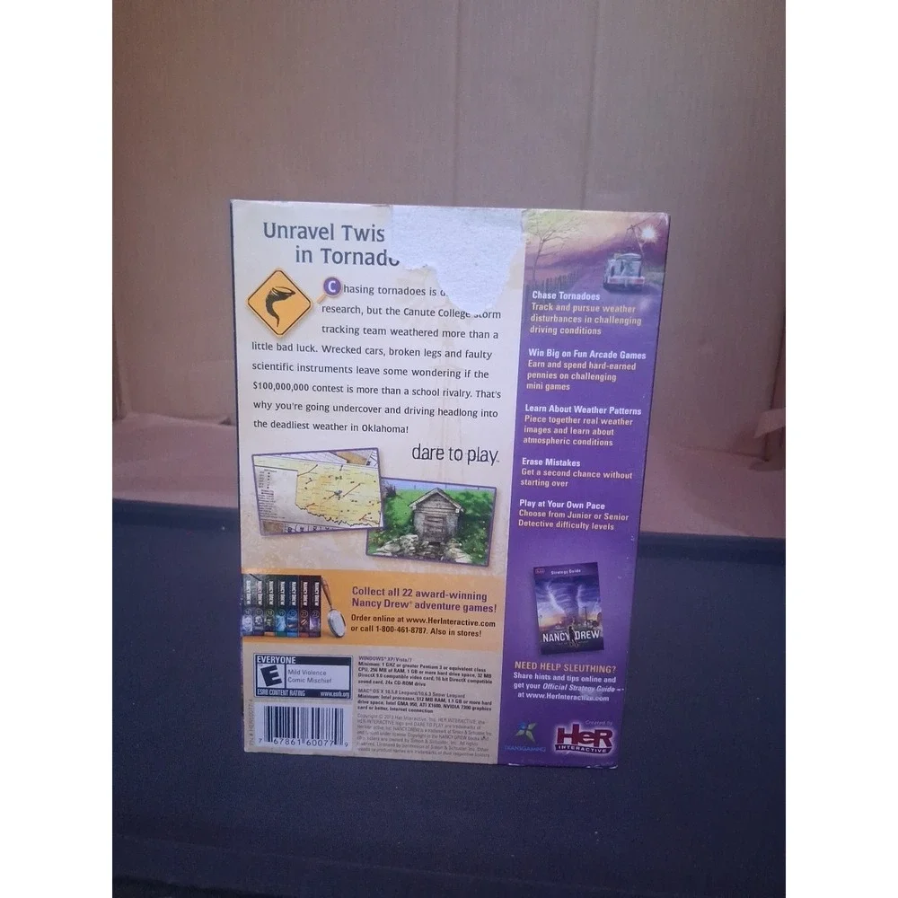 Nancy Drew: Trail of the Twister PC/Mac CD-ROM Game Mystery #22